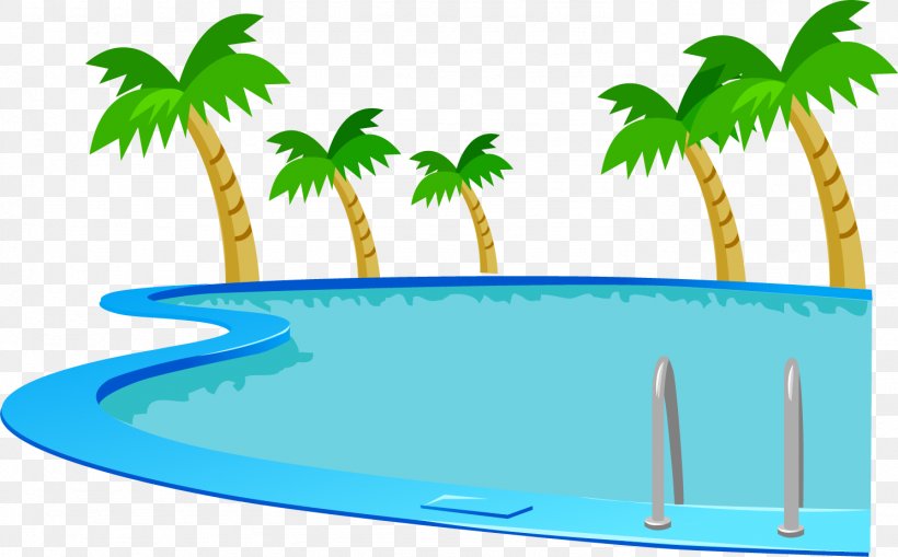 Swimming Pool Clip Art, PNG, 1489x926px, Swimming Pool, Animation, Aqua, Area, Arecales Download Free