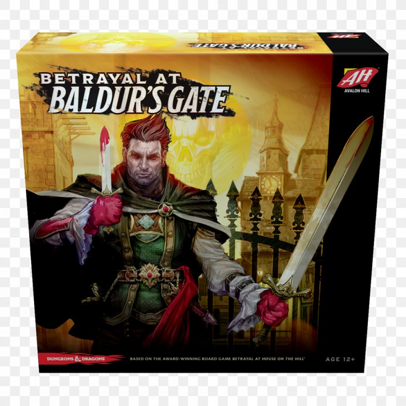 Baldur's Gate Betrayal At House On The Hill Dungeons & Dragons Board Game Wizards Of The Coast, PNG, 1000x1000px, Betrayal At House On The Hill, Action Figure, Avalon Hill, Board Game, Boardgamegeek Download Free