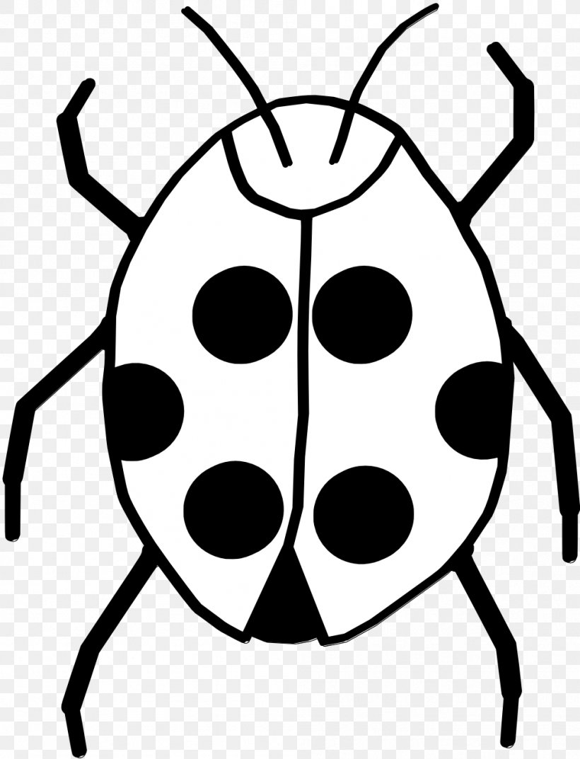 Black And White Insect Ladybird Clip Art, PNG, 999x1308px, Black And White, Artwork, Black, Blog, Drawing Download Free