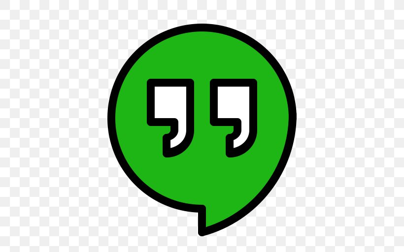 Google Hangouts Online Chat, PNG, 512x512px, Google Hangouts, Android, Area, Ball, Brand Download Free