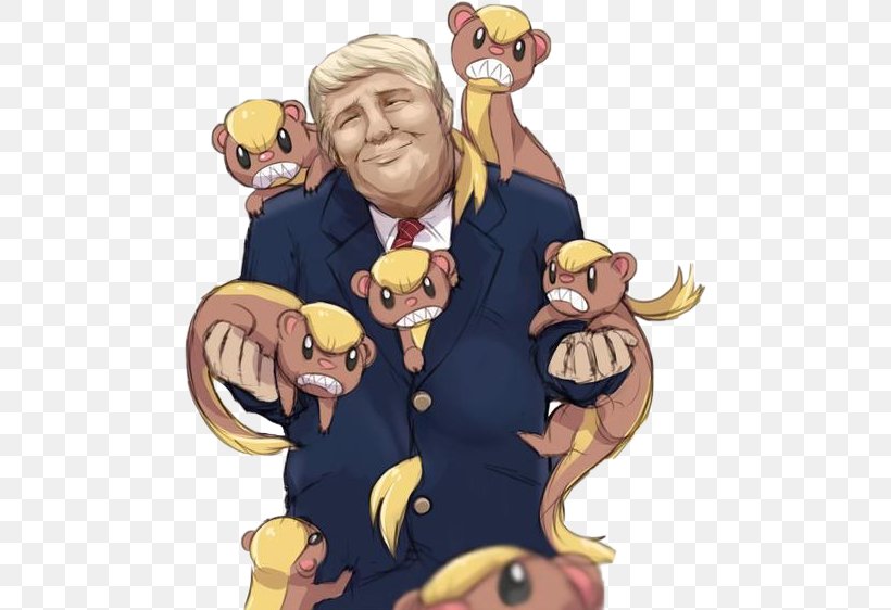 Donald Trump Pokémon 4Ever Yungoos And Gumshoos Video, PNG, 482x562px, Watercolor, Cartoon, Flower, Frame, Heart Download Free