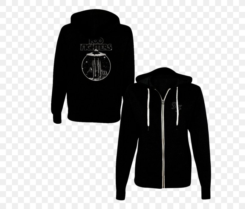 Hoodie T-shirt Foo Fighters Bluza Zipper, PNG, 700x700px, Hoodie, Black, Bluza, Clothing, Concrete And Gold Download Free