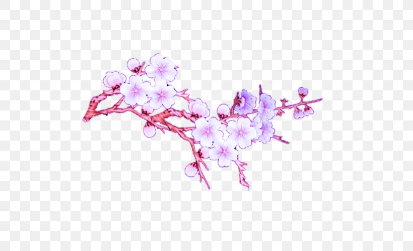 Plum, PNG, 500x500px, Plum, Blossom, Branch, Cherry Blossom, Designer Download Free