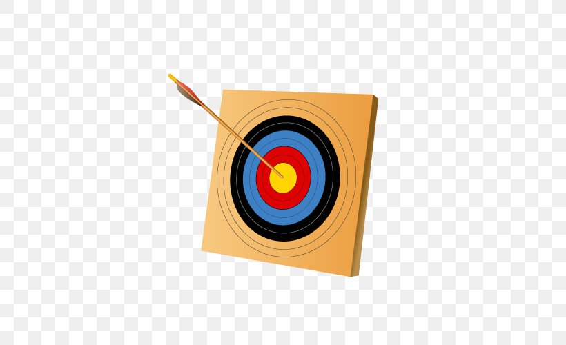 Shooting Target Arrow, PNG, 500x500px, Watercolor, Cartoon, Flower, Frame, Heart Download Free