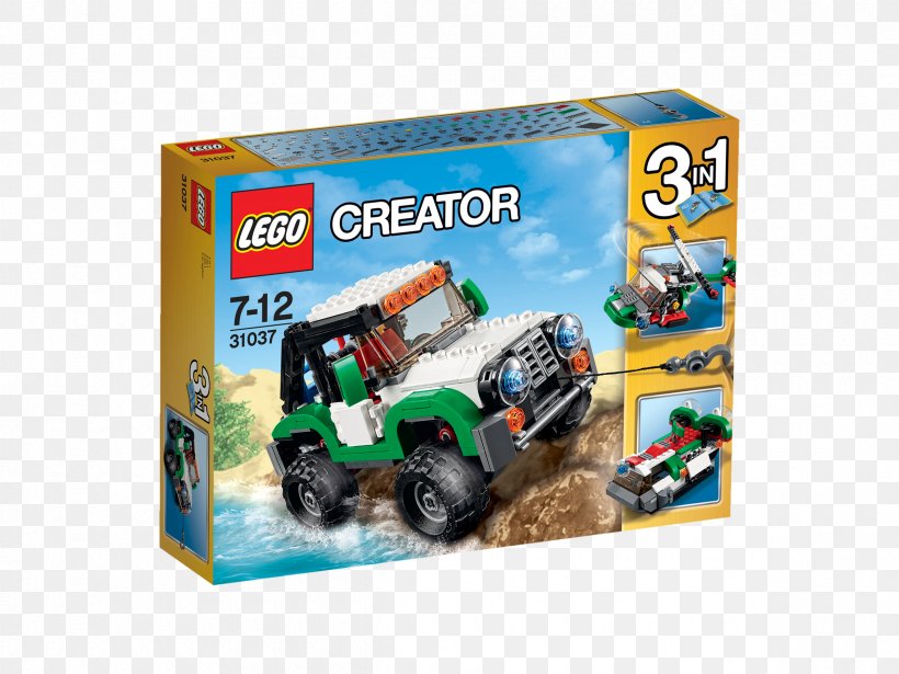 Amazon.com Lego Creator LEGO 31037 Creator Adventure Vehicles Toy, PNG, 2400x1800px, Amazoncom, Lego, Lego Adventurers, Lego City, Lego Creator Download Free