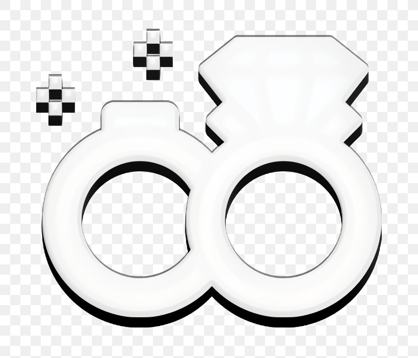 Wedding Icon Wedding Rings Icon Diamond Icon, PNG, 814x704px, Wedding Icon, Blackandwhite, Circle, Diamond Icon, Logo Download Free