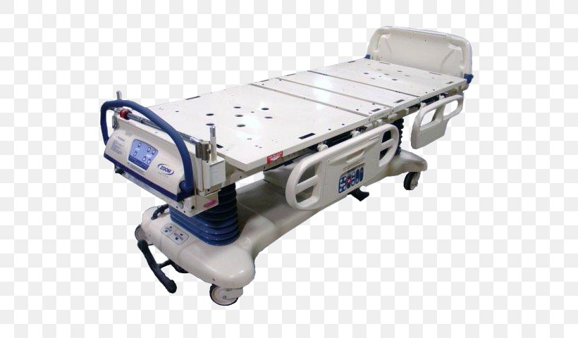 Medical Equipment Stretcher Hospital Bed Stryker Corporation, PNG, 640x480px, Medical Equipment, Bed, Furniture, Hardware, Hospital Download Free