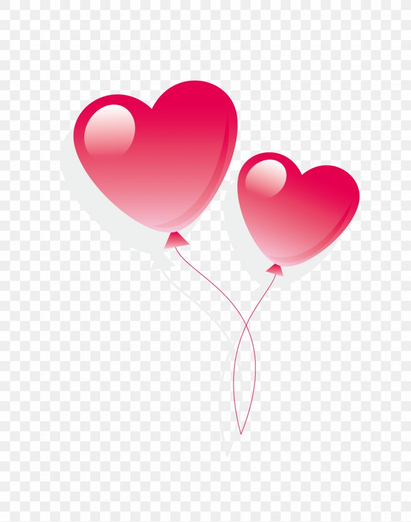 Cartoon Pink Valentine Heart Balloon, PNG, 1534x1948px, Watercolor, Cartoon, Flower, Frame, Heart Download Free