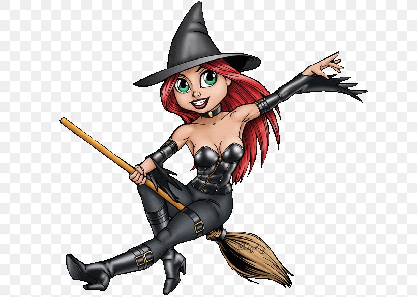 Halloween Witchcraft Cartoon Clip Art, PNG, 628x584px, Halloween, Animated Film, Broom, Cartoon, Comics Download Free