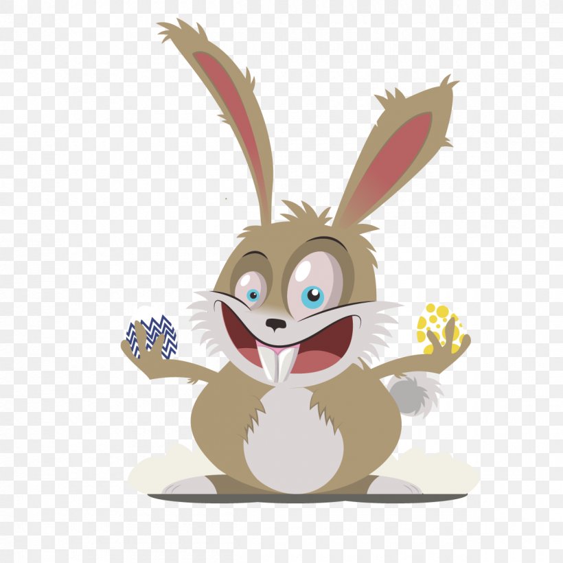 Hare Easter Bunny Vertebrate Pet, PNG, 1200x1200px, Hare, Animal, Cartoon, Easter, Easter Bunny Download Free