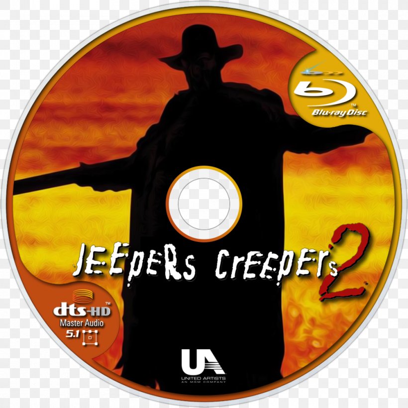 Jeepers Creepers Film Blu-ray Disc DVD 0, PNG, 1000x1000px, 2003, Jeepers Creepers, Bluray Disc, Brand, Compact Disc Download Free
