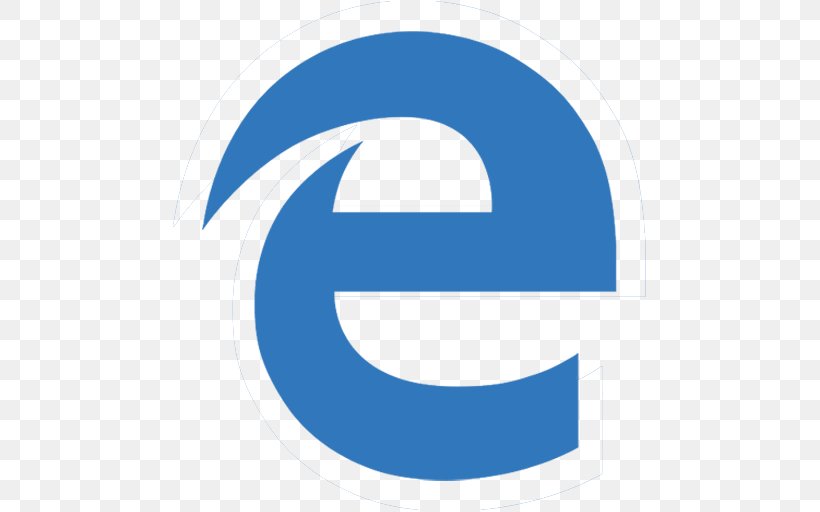 Microsoft Edge Web Browser Internet Explorer, PNG, 512x512px, Microsoft Edge, Area, Blue, Brand, Google Chrome Download Free