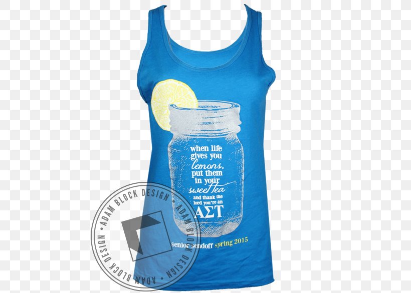 T-shirt Sleeve Outerwear Water, PNG, 464x585px, Tshirt, Active Tank, Blue, Clothing, Electric Blue Download Free