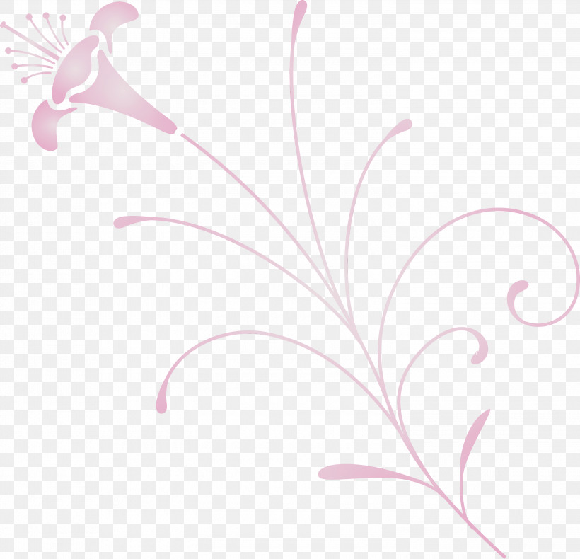 White Pink Leaf Plant Pedicel, PNG, 3000x2893px, Easter Flower, Flower, Leaf, Paint, Pedicel Download Free