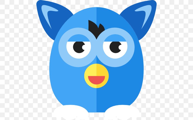 Furby Clip Art, PNG, 512x512px, Furby, Beak, Blue, Dog Like Mammal, Fictional Character Download Free