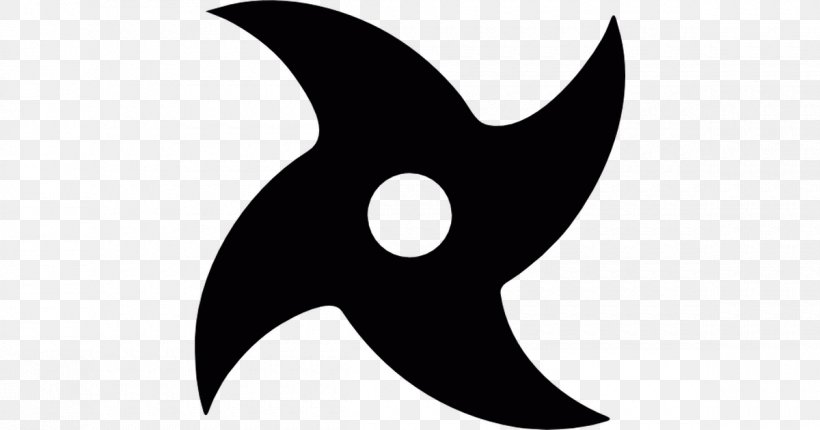 Shuriken Weapon Ninja, PNG, 1200x630px, Shuriken, Black And White, Crescent, Knife, Logo Download Free