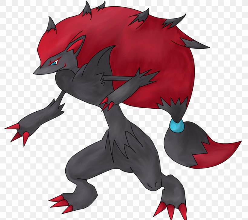 The Pokémon Company Zoroark Zorua Drawing, PNG, 900x798px, Watercolor, Cartoon, Flower, Frame, Heart Download Free