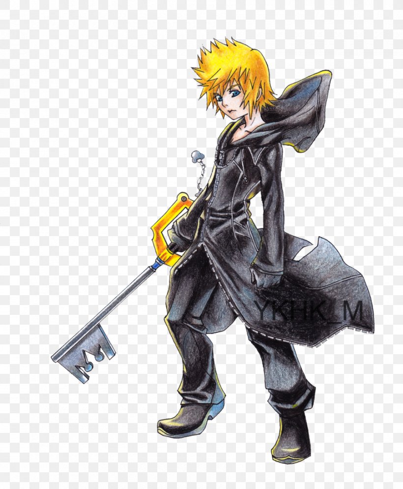 Kingdom Hearts II Kingdom Hearts 358/2 Days Roxas Sora, PNG, 900x1091px, Kingdom Hearts Ii, Action Figure, Character, Fictional Character, Figurine Download Free
