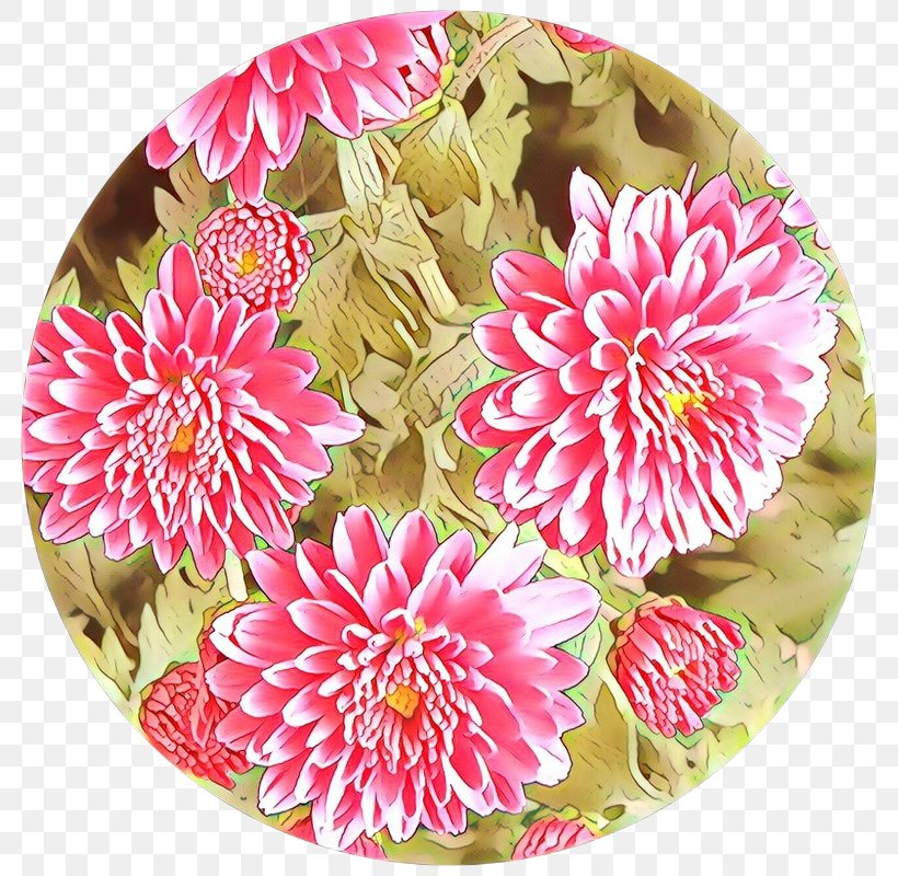 Pink Plate Flower Dishware Tableware, PNG, 800x800px, Cartoon, Cut Flowers, Dishware, Flower, Petal Download Free