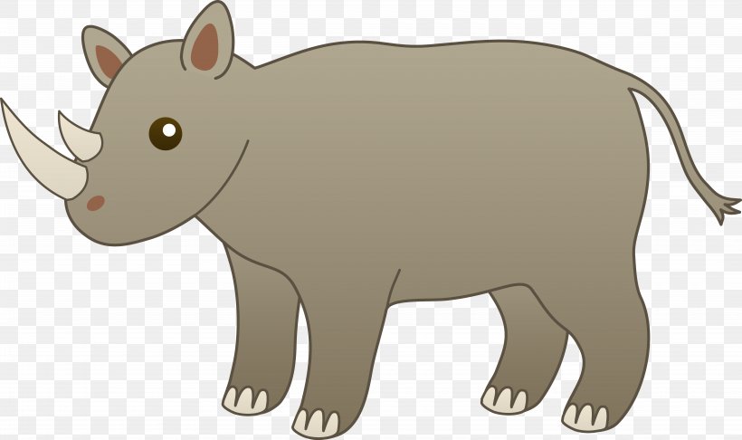 Rhinoceros Drawing Clip Art, PNG, 8570x5088px, Rhinoceros, Animal, Animal Figure, Bear, Black Rhinoceros Download Free