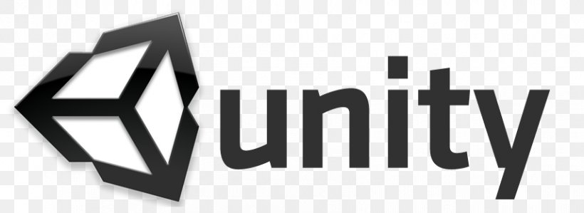 Unity Video Game Developer Logo, PNG, 855x312px, Unity, Black, Black And White, Brand, Company Download Free