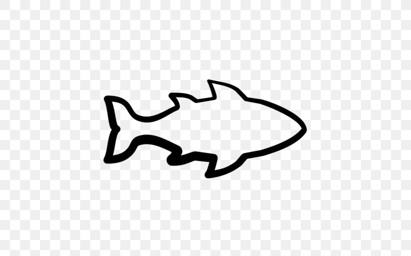 Fishing Computer Clip Art, PNG, 512x512px, Fish, Animal, Area, Bass, Black Download Free