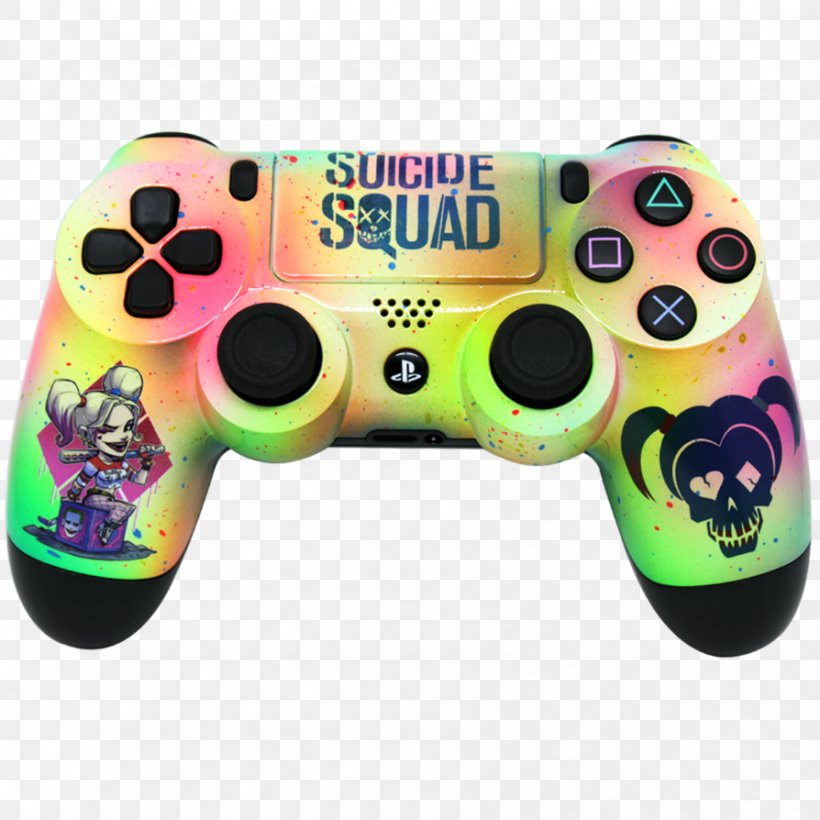 PlayStation 4 Joystick Harley Quinn Game Controllers, PNG, 894x894px, Playstation, All Xbox Accessory, Computer Hardware, Controller, Dualshock Download Free