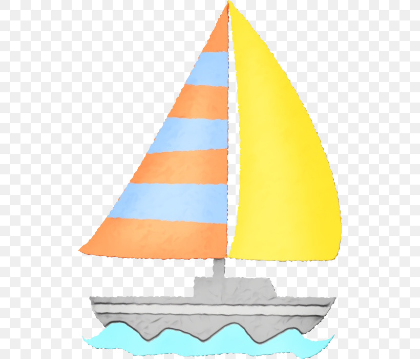 Sail Sailboat Boat Vehicle Sailing, PNG, 516x700px, Watercolor, Boat, Mast, Paint, Sail Download Free