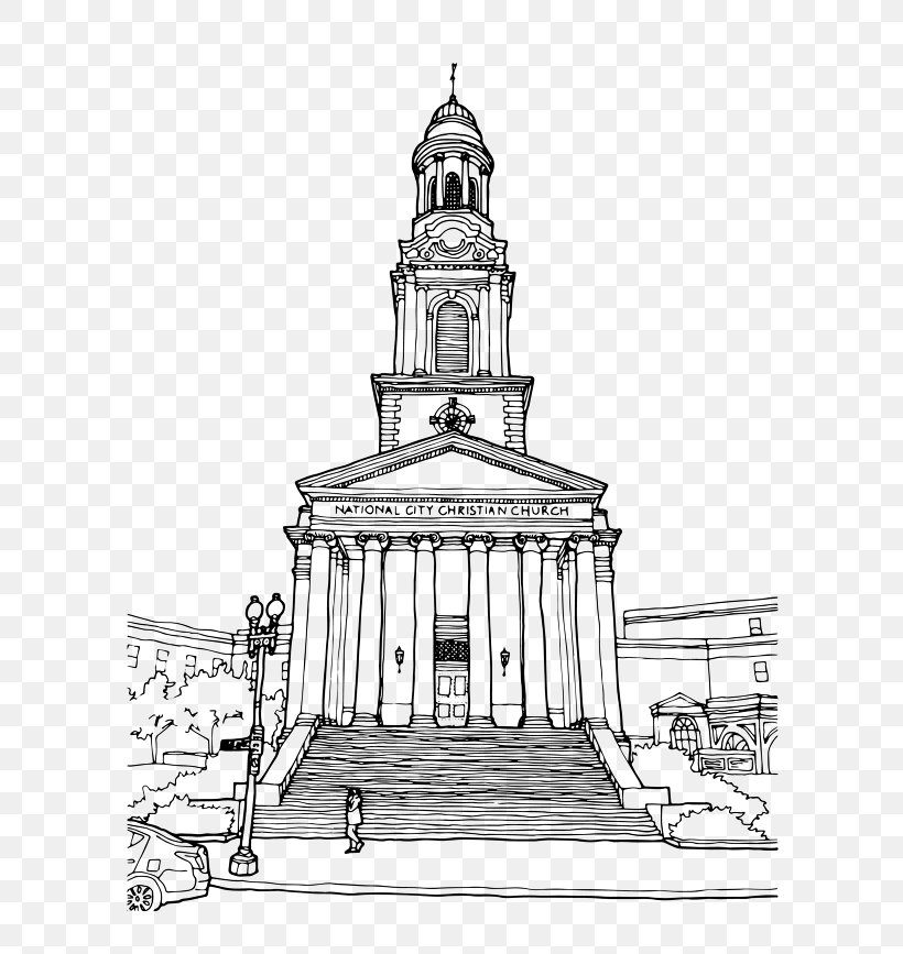 Cartoon Clock, PNG, 670x867px, National City Christian Church, Arch, Architecture, Art, Artwork Download Free