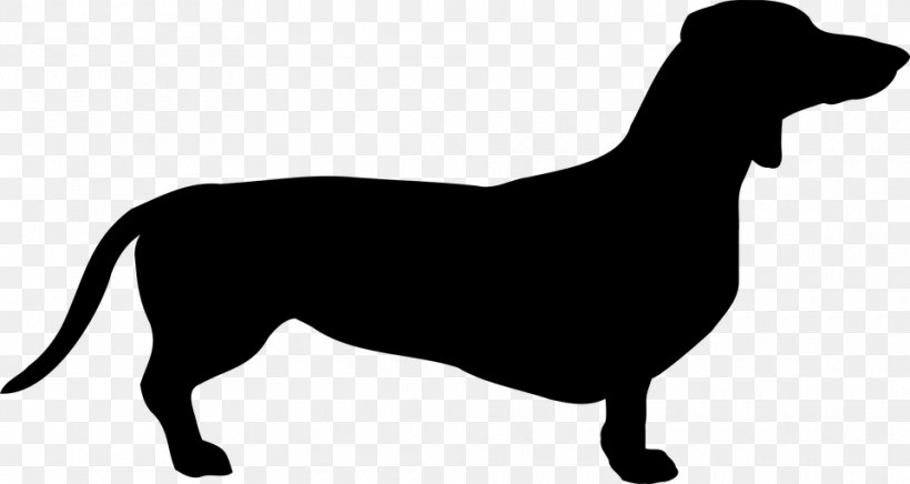 Dachshund Scottish Terrier Puppy Breed Clip Art, PNG, 960x511px, Dachshund, Animal, Black, Black And White, Breed Download Free
