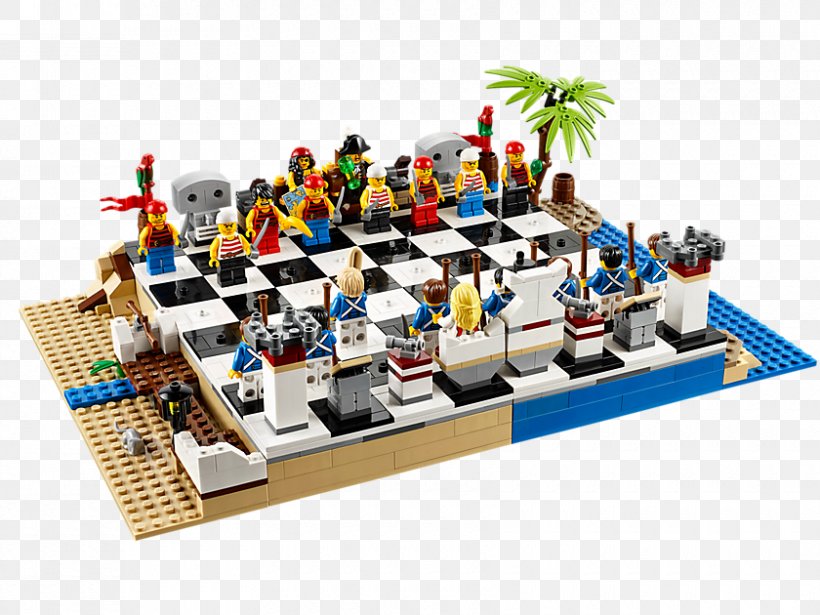 Lego Chess Lego Pirates Of The Caribbean: The Video Game LEGO 40158 Pirates Pirates Chess Set, PNG, 840x630px, Chess, Board Game, Chess Piece, Chess Set, Chessboard Download Free