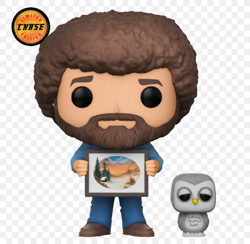 More Of The Joy Of Painting Funko Pop Television Bob Ross Collectible Figure Funko Pop TV Bob Ross S2, PNG, 800x800px, More Of The Joy Of Painting, Bob Ross, Cartoon, Collectable, Fictional Character Download Free