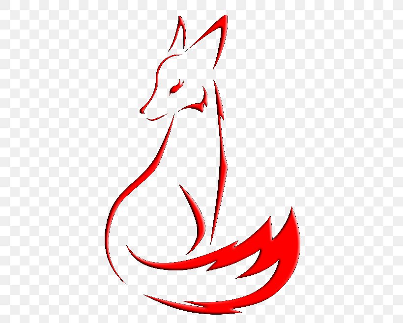 Red Fox Line Art White Cartoon Clip Art, PNG, 512x657px, Red Fox, Area, Artwork, Black And White, Carnivoran Download Free