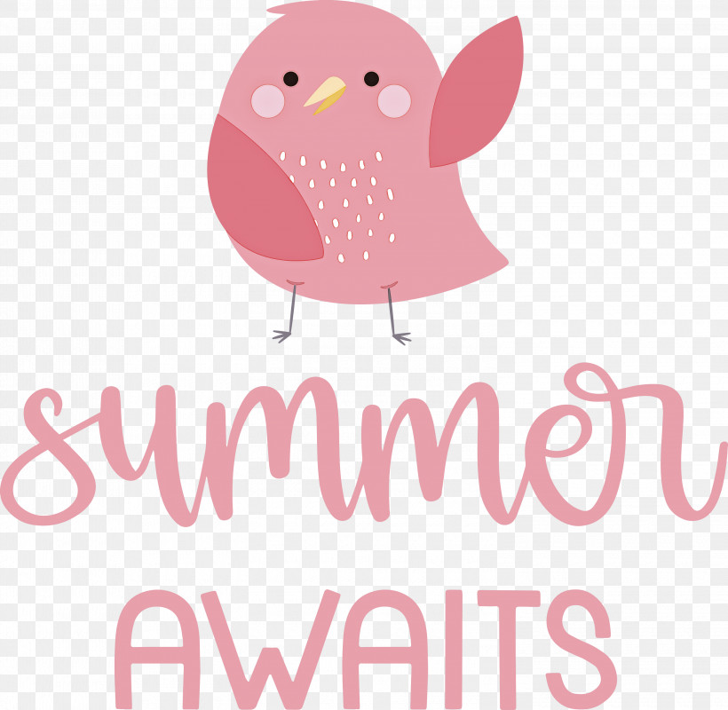 Summer Awaits Summer Summer Vacation, PNG, 3000x2929px, Summer, Biology, Birds, Cartoon, Logo Download Free