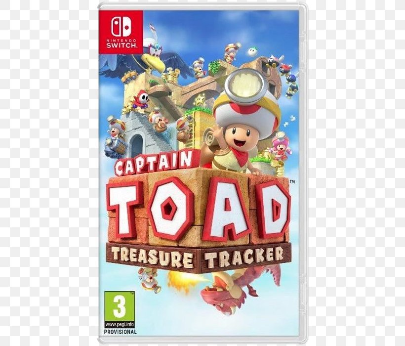 Captain Toad: Treasure Tracker Nintendo Switch Super Mario Odyssey Wii U, PNG, 700x700px, Captain Toad Treasure Tracker, Advertising, Game, Mario Series, Nintendo Download Free