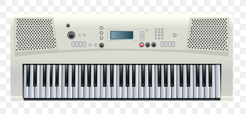 Digital Piano Electronic Keyboard Electric Piano Musical Keyboard Musical Instrument, PNG, 800x380px, Watercolor, Cartoon, Flower, Frame, Heart Download Free