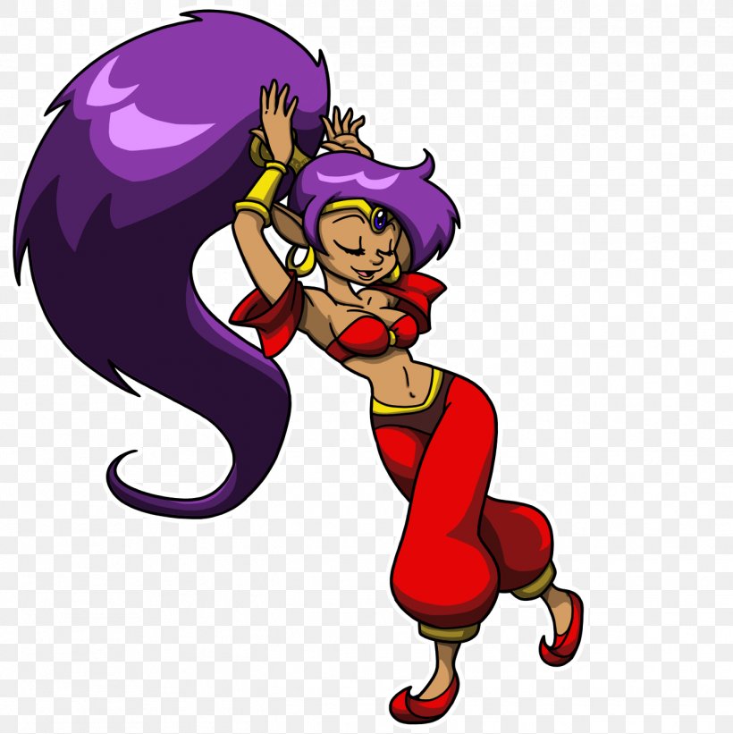 Shantae: Half-Genie Hero Shantae And The Pirate's Curse Shantae: Risky's Revenge Belly Dance, PNG, 1347x1350px, Watercolor, Cartoon, Flower, Frame, Heart Download Free