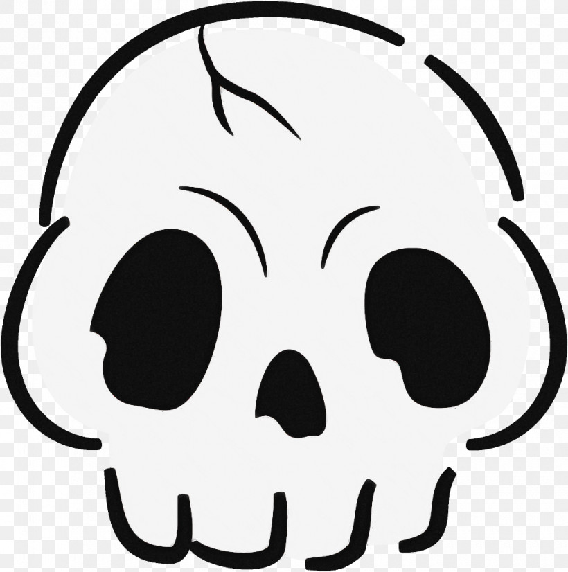 Skull Halloween, PNG, 1020x1028px, Skull, Bone, Face, Halloween, Head Download Free