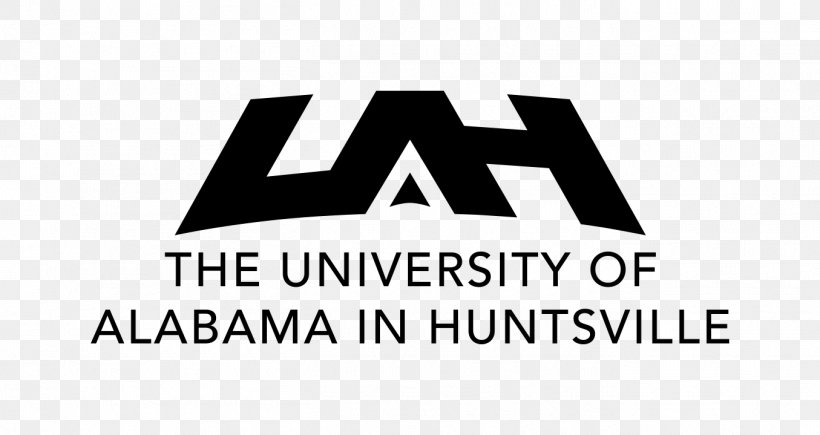 University Of Alabama In Huntsville Logo Brand Font, PNG, 1355x719px, University Of Alabama In Huntsville, Alabama, Area, Black And White, Brand Download Free
