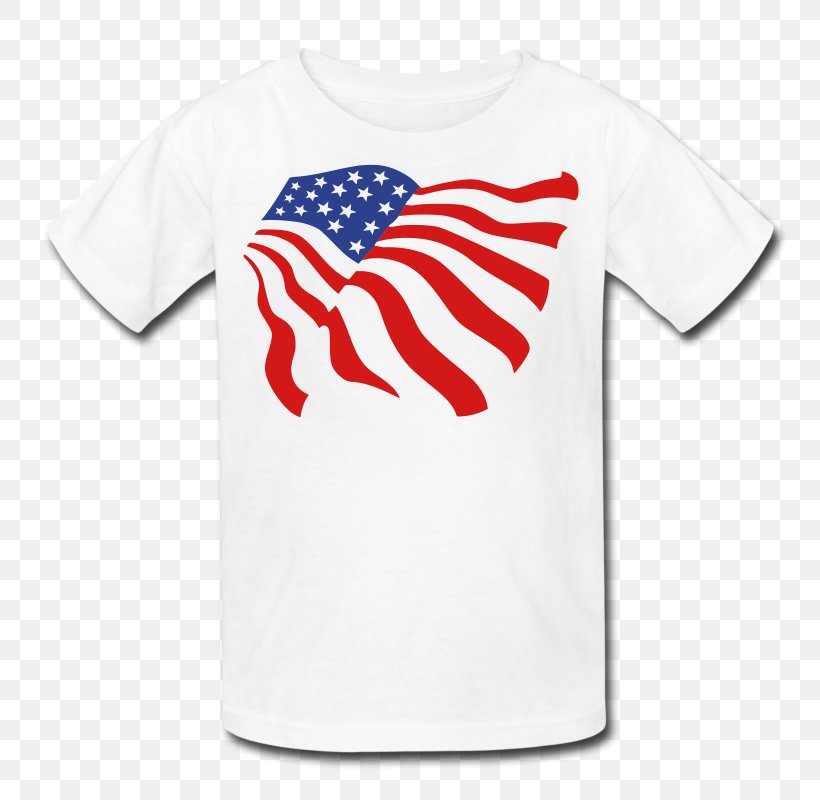 Flag Of The United States Page T-shirt Coloring Book, PNG, 800x800px, Flag Of The United States, Active Shirt, Brand, Clothing, Coloring Book Download Free