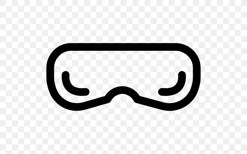 Goggles Glasses, PNG, 512x512px, Goggles, Black And White, Drawing, Eyewear, Glasses Download Free