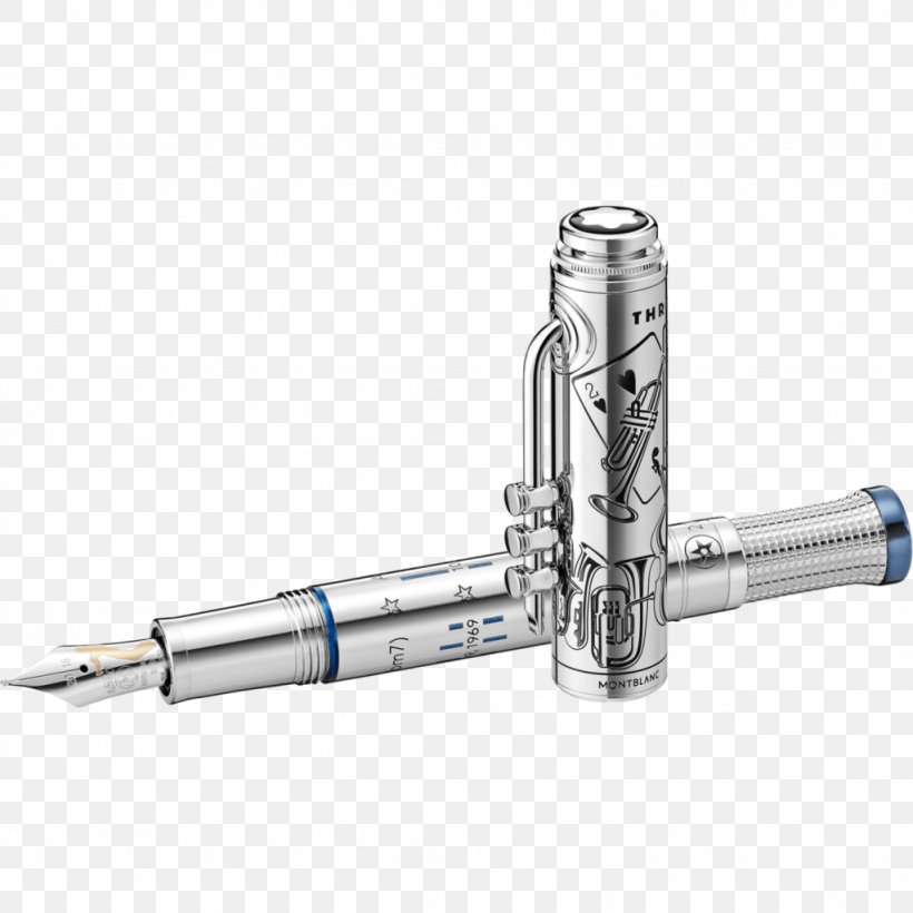 Montblanc Jazz Meisterstück Musician Fountain Pen, PNG, 1024x1024px, Montblanc, Brand, Fountain Pen, Hardware, Hardware Accessory Download Free