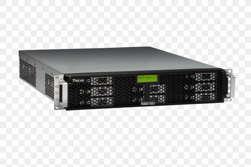 Thecus N8810U-G G850 Network Storage Systems ORIGIN STORAGE Thecus N8810U Origin Storage N8800 Pro V2, PNG, 3872x2592px, 19inch Rack, Thecus N8810ug G850, Audio Receiver, Computer Network, Data Storage Download Free