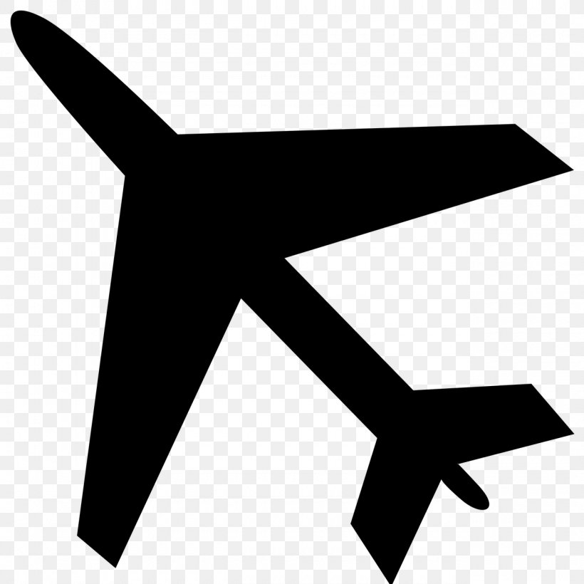 Airplane Aircraft Clip Art, PNG, 1280x1280px, Airplane, Air Travel, Aircraft, Aviation, Black Download Free