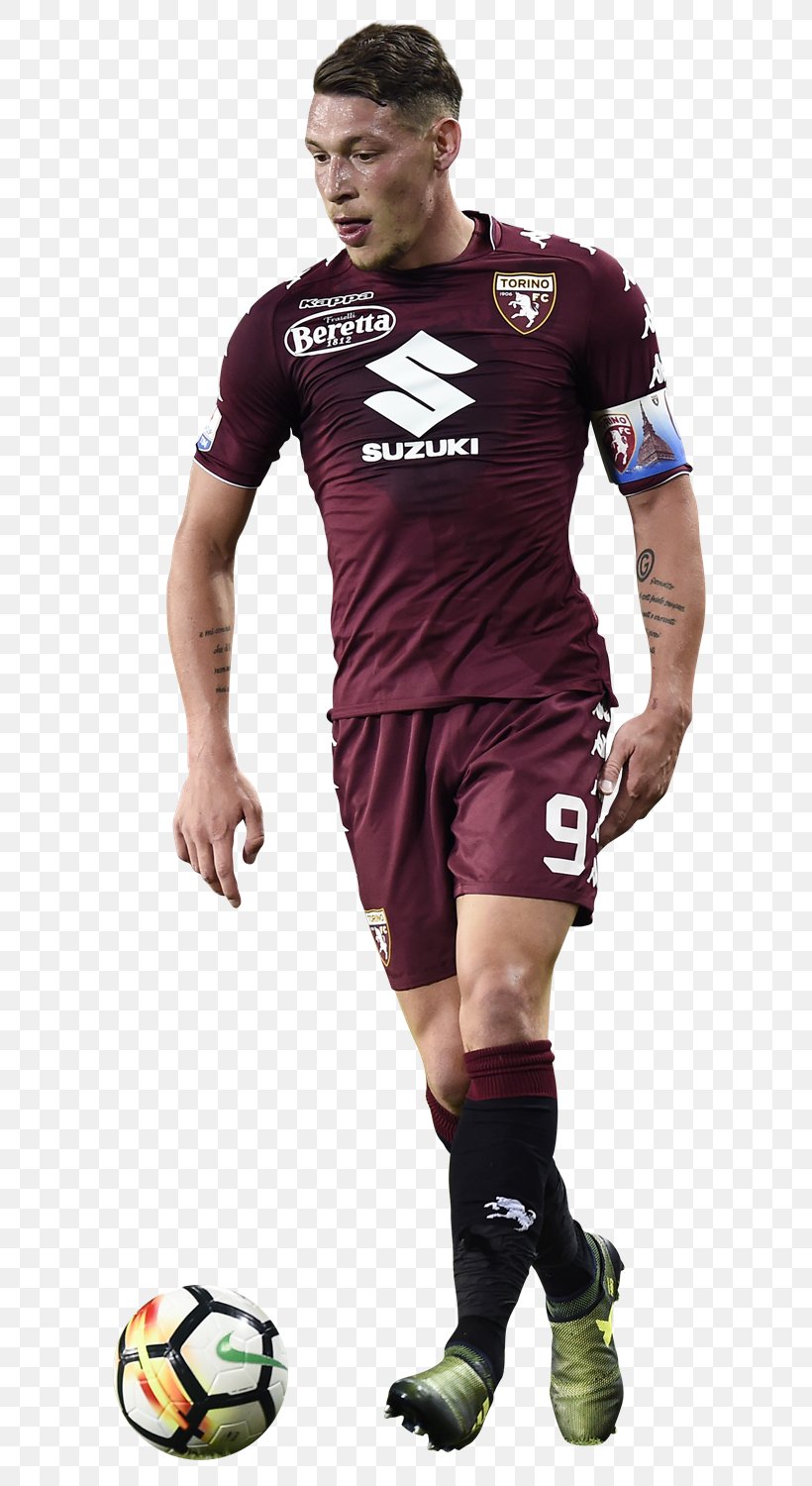 Andrea Belotti Jersey Torino F.C. Italy National Football Team Serie A, PNG, 639x1500px, Jersey, Ball, Clothing, Football, Football Player Download Free