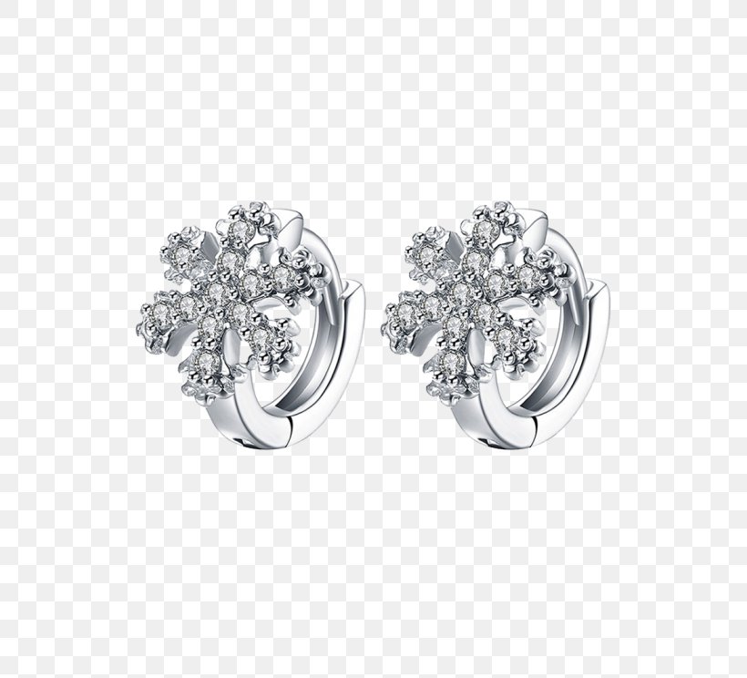 Earring Imitation Gemstones & Rhinestones Jewellery Cubic Zirconia Silver, PNG, 558x744px, Earring, Body Jewelry, Costume Jewelry, Cubic Zirconia, Diamond Download Free