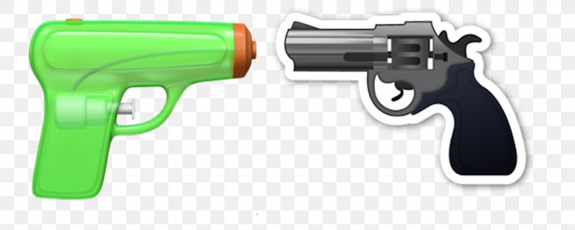 Emoji Firearm Water Gun Apple Gun Violence, PNG, 2250x900px, Watercolor, Cartoon, Flower, Frame, Heart Download Free