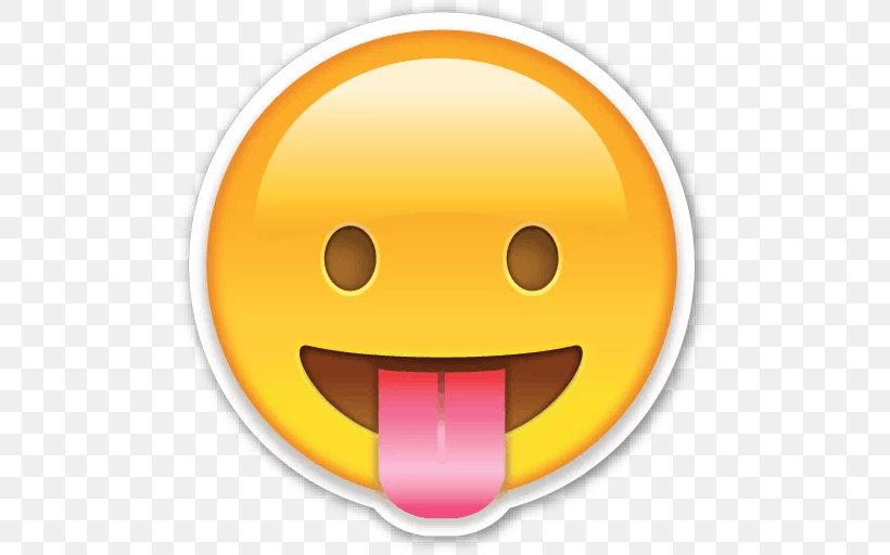 Emoji Sticker Smiley Emoticon Wink, PNG, 512x512px, Emoji, Apple Color Emoji, Emoticon, Eye, Face Download Free