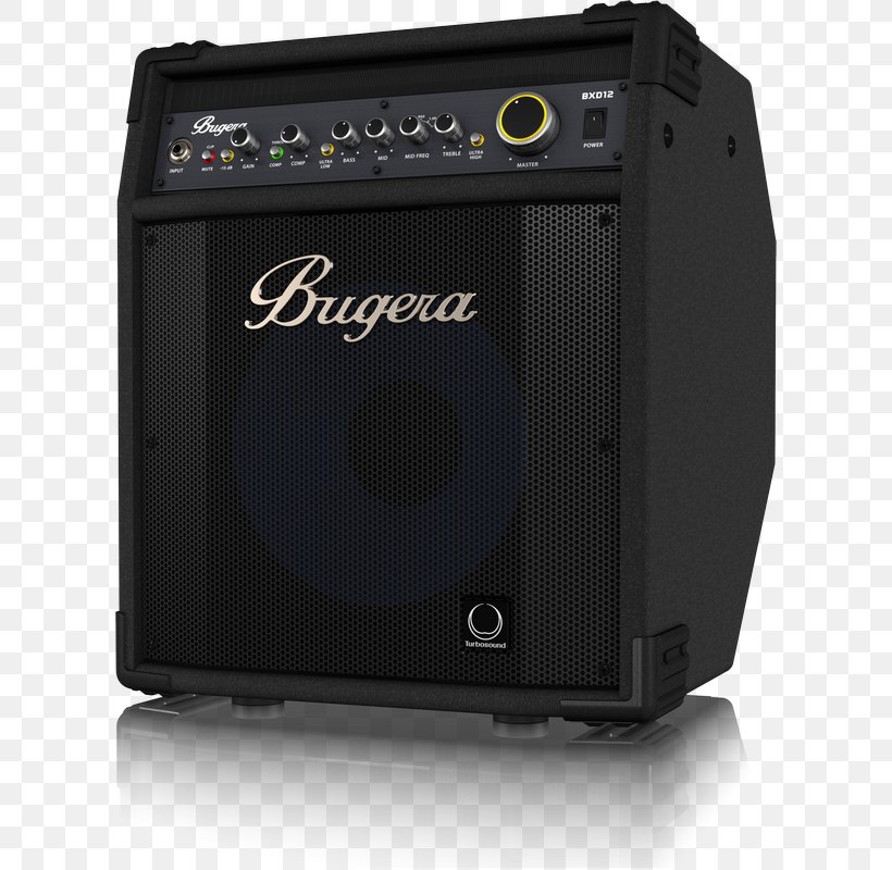 Guitar Amplifier Bugera ULTRABASS BXD12 Bass Amplifier Bugera BXD15A, PNG, 608x800px, Watercolor, Cartoon, Flower, Frame, Heart Download Free