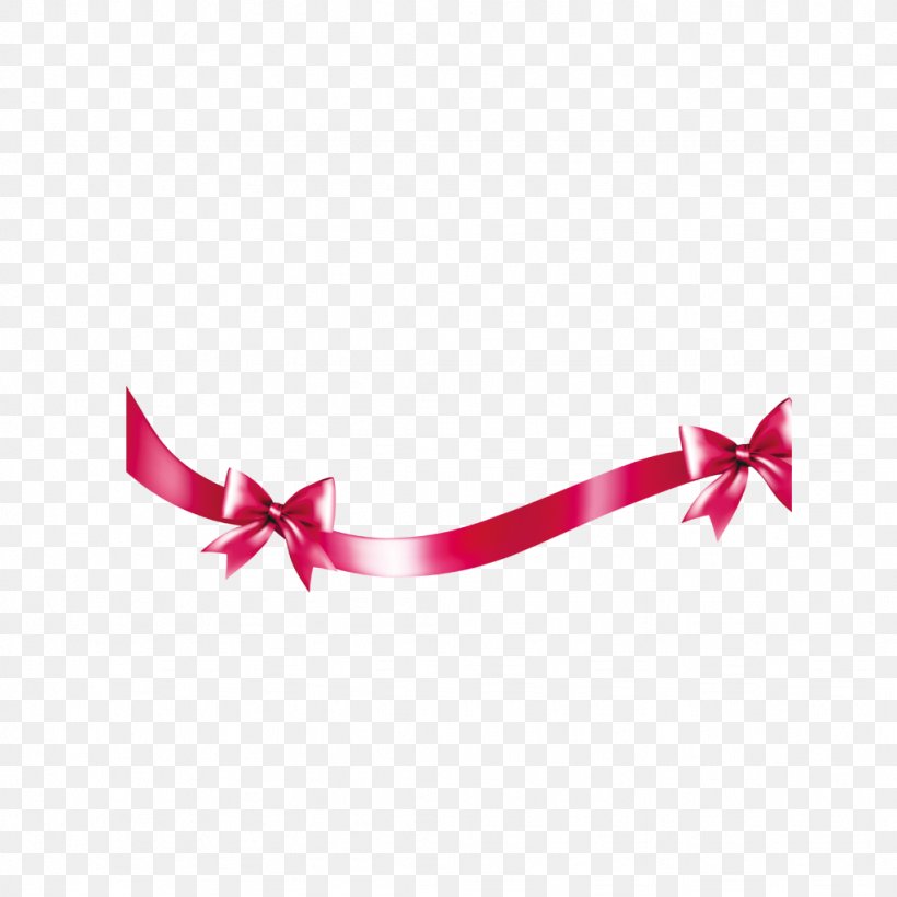 Ribbon Pink, PNG, 1024x1024px, Ribbon, Blue Ribbon, Magenta, Petal, Pink Download Free